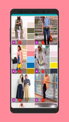 Discover Color Outfit Ideas android App screenshot 3